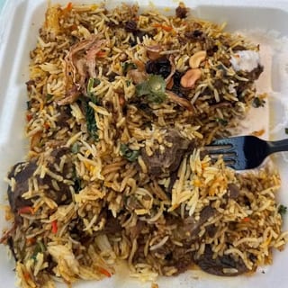 Goat (Bone-in) Biryani