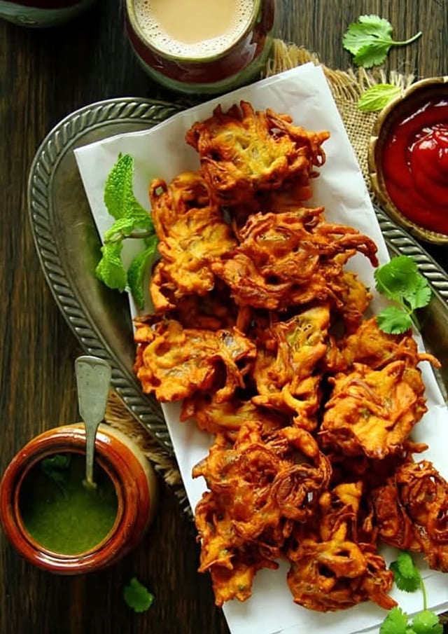 Onion Pakora.