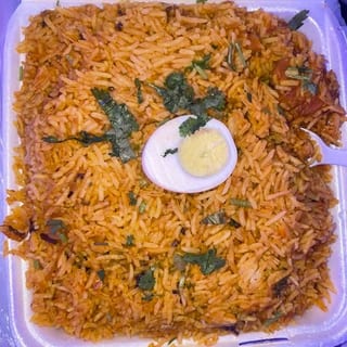 Chicken and Lamb Biryani