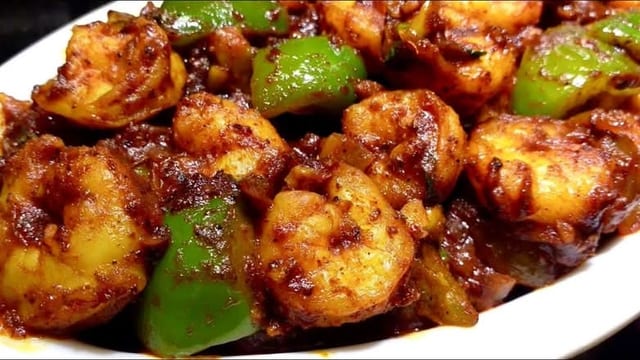 Chili Shrimp.
